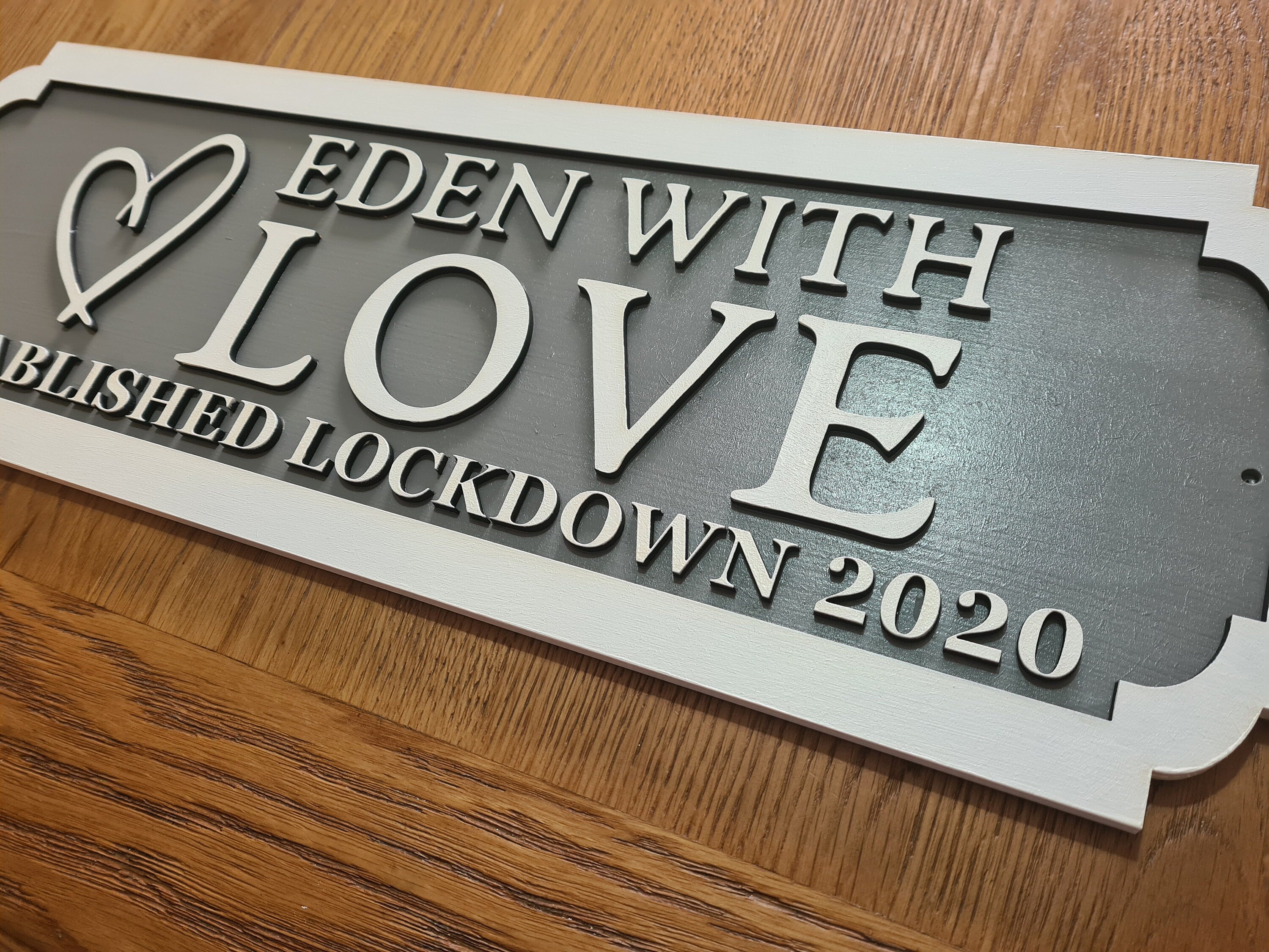 create your own, choice of colours |custom design | Street sign 3D loo ...