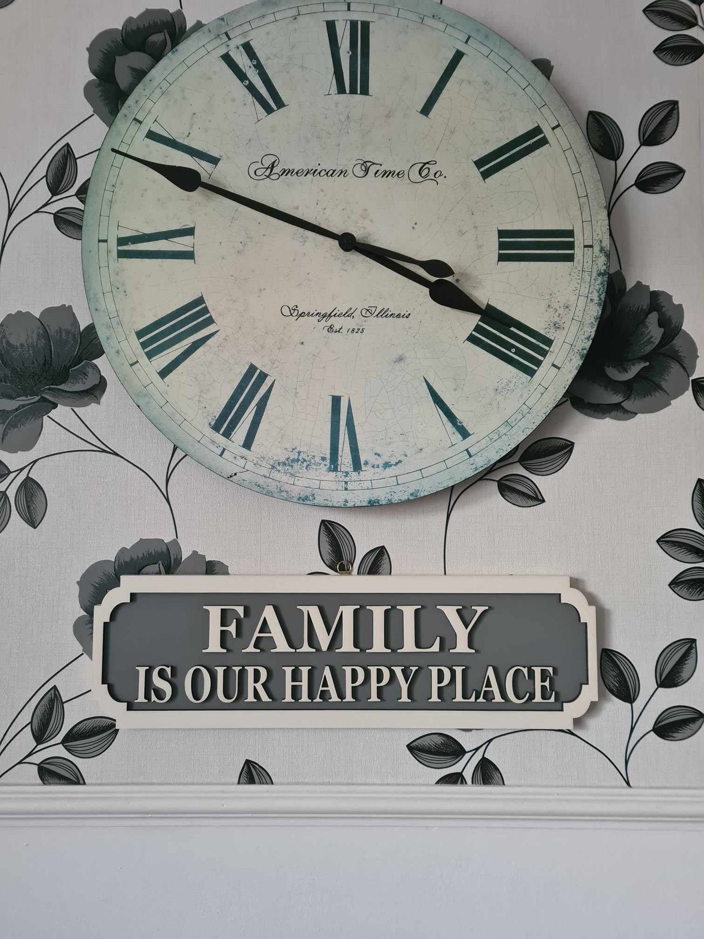 My happy place | Street sign 3D look | personalised wall mount | MDF | wall decor | gift | present | home decor | laser cut | 3 sizes
